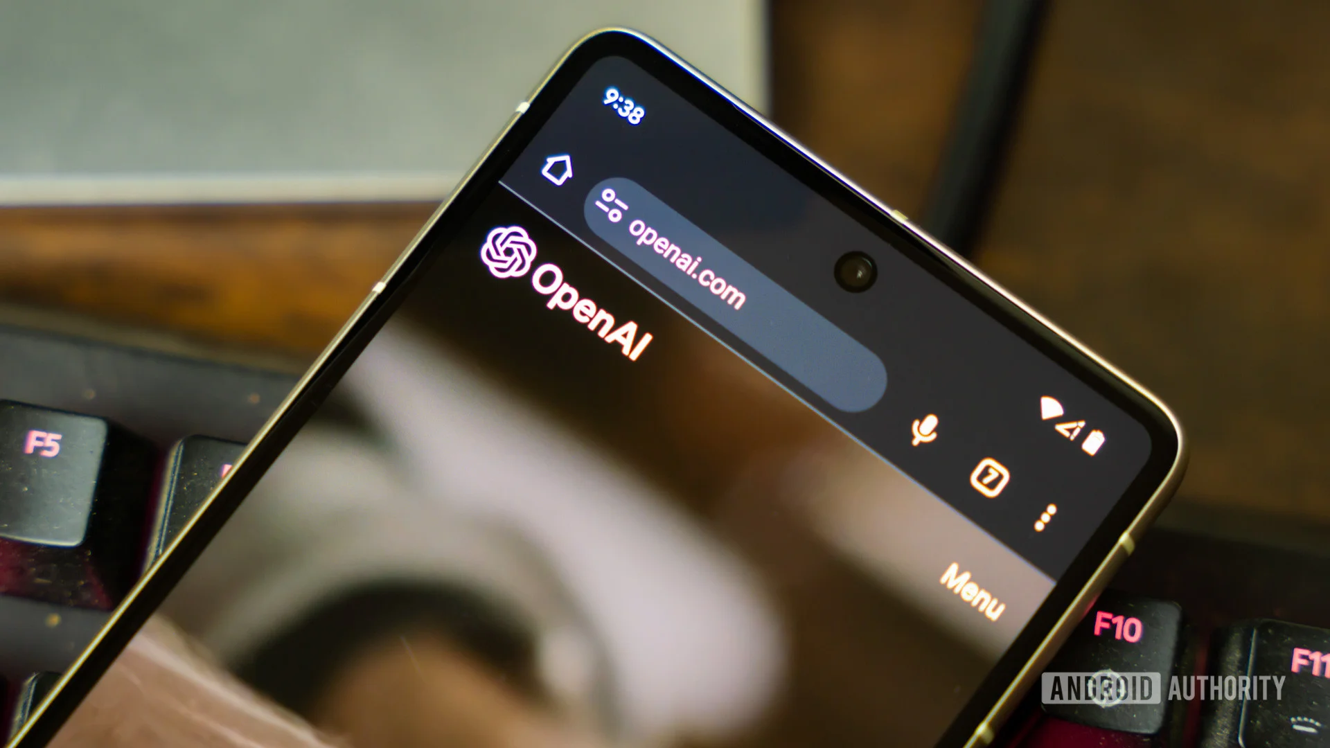 OpenAI on website on smartphone stock photo (2) OpenAI on website on smartphone stock photo (2)