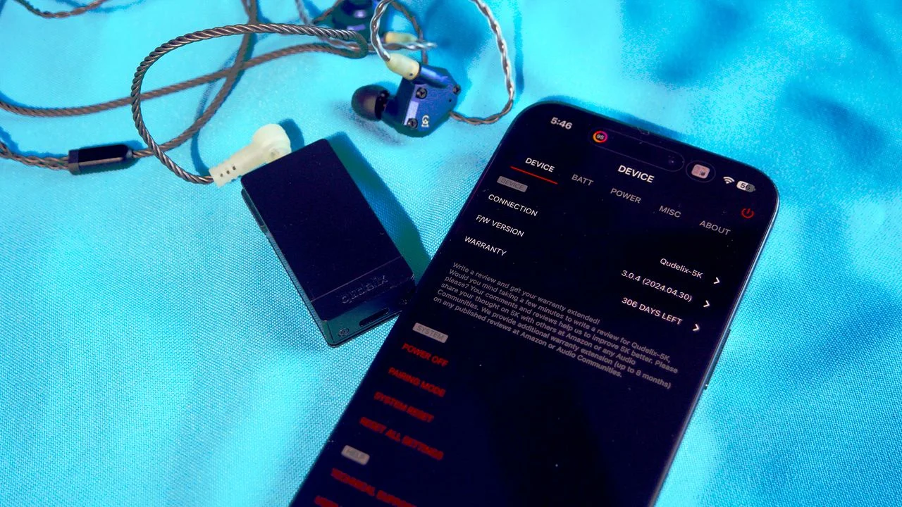 Versatile Qudelix-5K DAC: A Versatile Option for Audio Enthusiasts